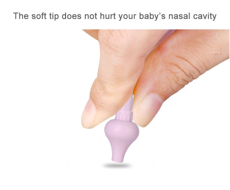 Soft Silicone Baby Nasal Aspirator