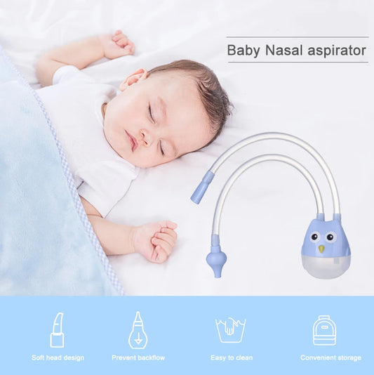 Soft Silicone Baby Nasal Aspirator