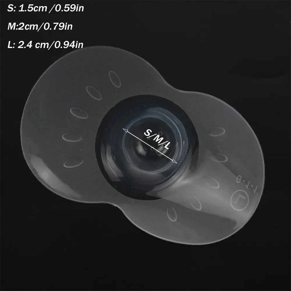 Ultra-Thin Silicone Nipple Shields for Breastfeeding 2Pc