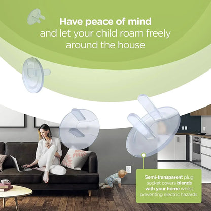 Baby Proof Socket Protector (Pack of 10)