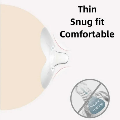 Ultra-Thin Silicone Nipple Shields for Breastfeeding 2Pc