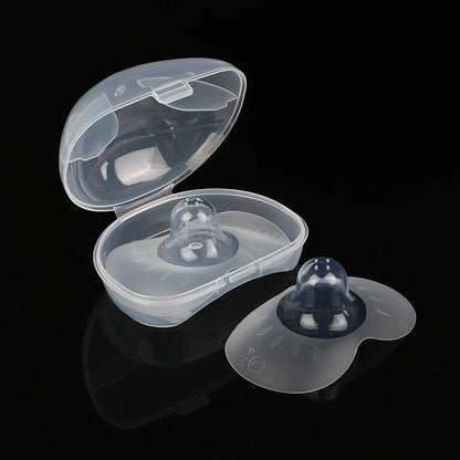 Ultra-Thin Silicone Nipple Shields for Breastfeeding 2Pc
