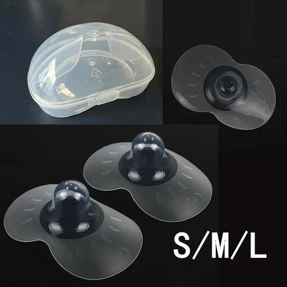 Ultra-Thin Silicone Nipple Shields for Breastfeeding 2Pc